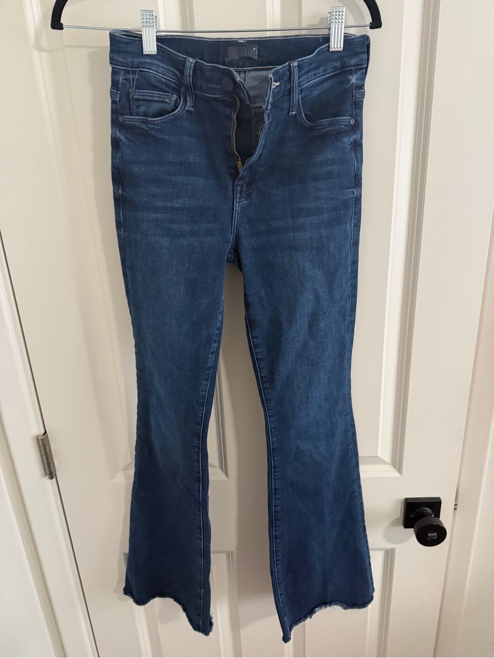 MOTHER Dark Blue Flare Jeans